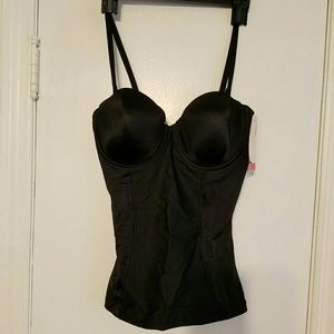 Spanx NWT Size Medium Boostie Yay Black Corset